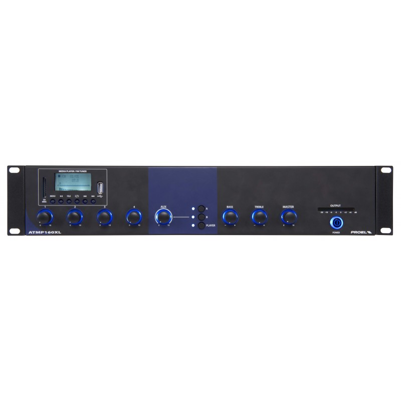 PROEL CA PA ATMP160XL Mixer Amplifiers wzmacniacz miksujący 160W z odtwarzaczem